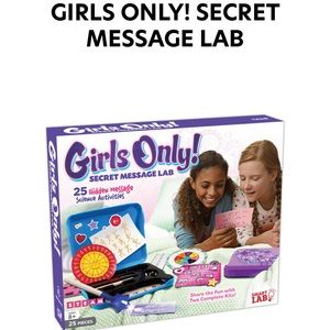 Girls Only! Secret Message Lab